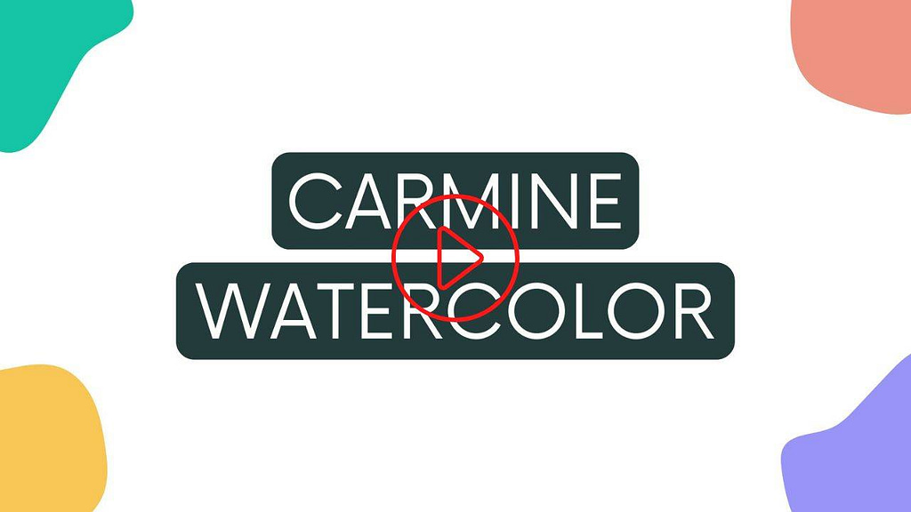 carmine watercolor thumbnail