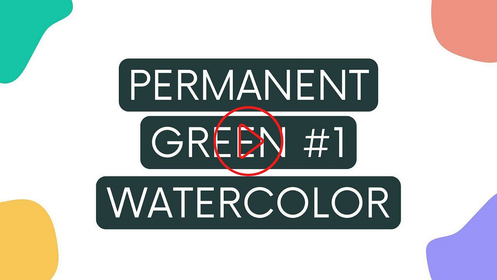 permanent green #1 watercolor thumbnail